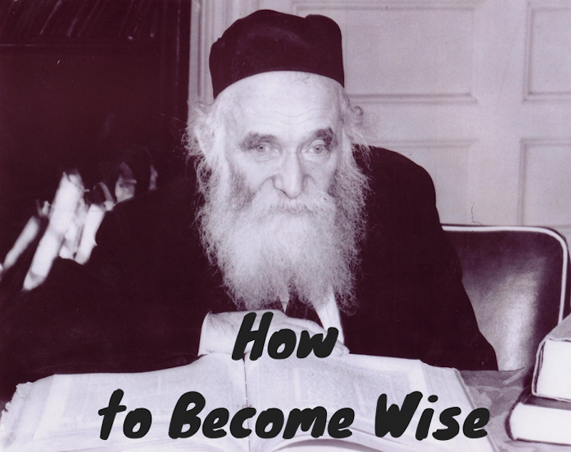 016-How to Become Wise - Shavous