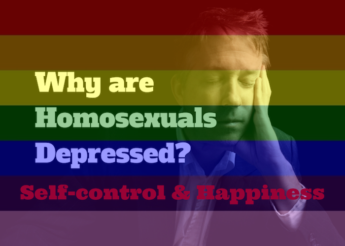 063 – Why are Homosexuals Depressed? – Self-control and Happiness