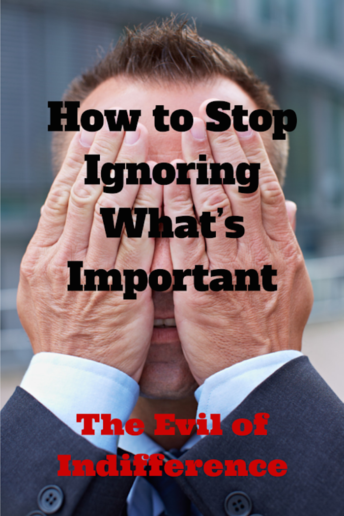 Vayishlach - How Your Stop Ignoring What’s Important - The Evil of Indifference