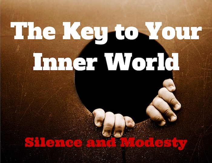 096 The Key to Your Inner World – Silence and Modesty